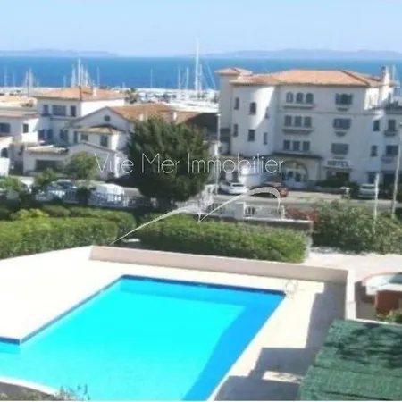 Apartment T3 Luxe, Vue Mer-piscine, A Pied Le Lavandou